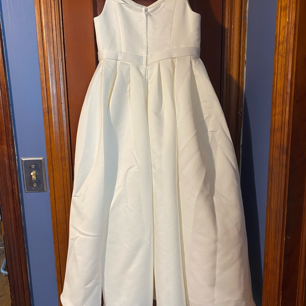 David bridal flower girl dress